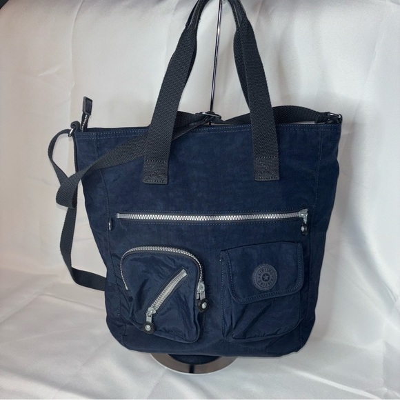 Kipling Johanna Navy Tote Shoulder Bag - Picture 1 of 7